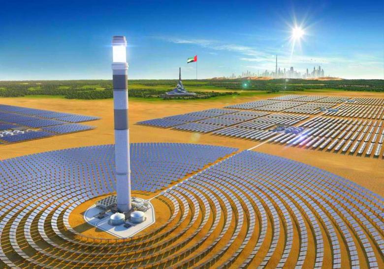 UAE, DUBAI SOLAR POWER  5 GW