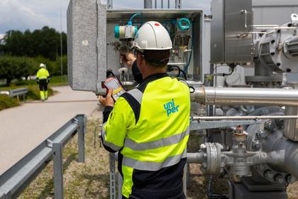 GERMANY'S GAS CONSUMPTION DOWN