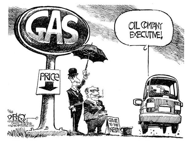 GAS PRICES DROP