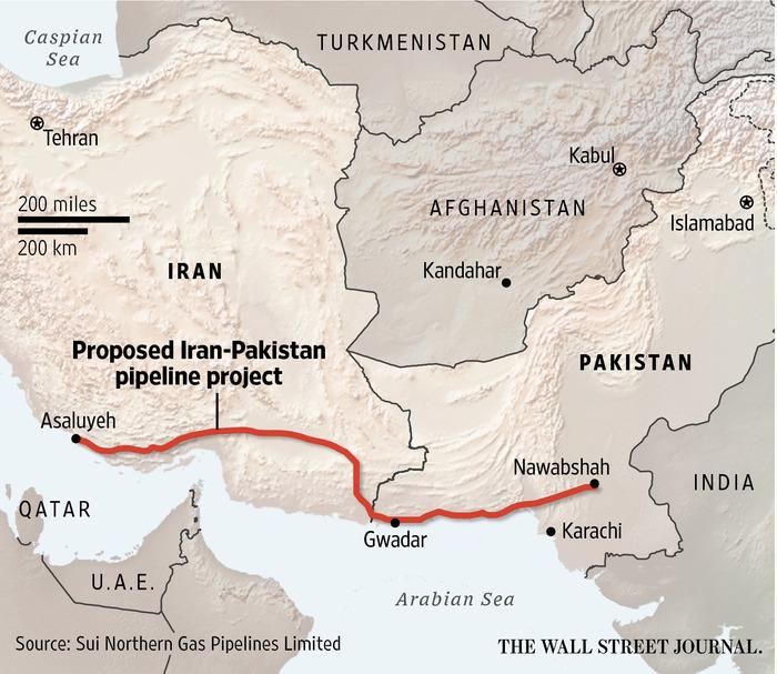 IRAN – PAKISTAN: CHINA PIPELINE