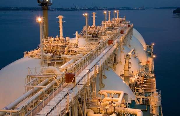 LNG IMPORTS DOWN