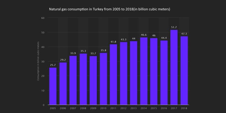 TURKEY'S GAS IMPORTS DOWN 17%
