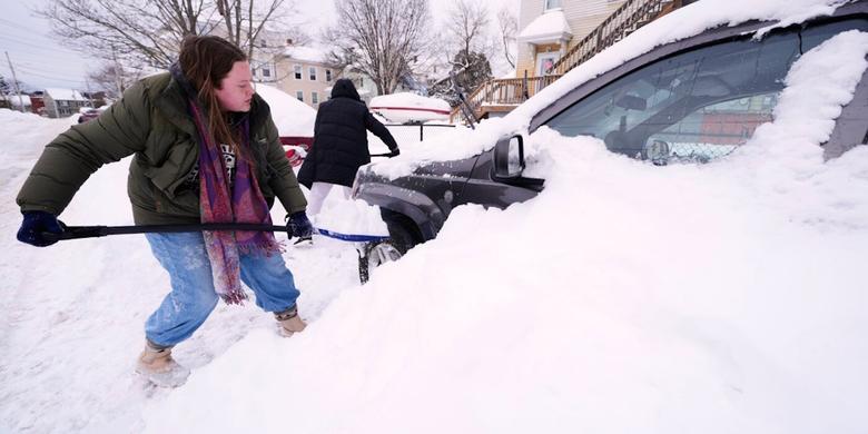 U.S. WINTER STORM FERN:  –43 °F