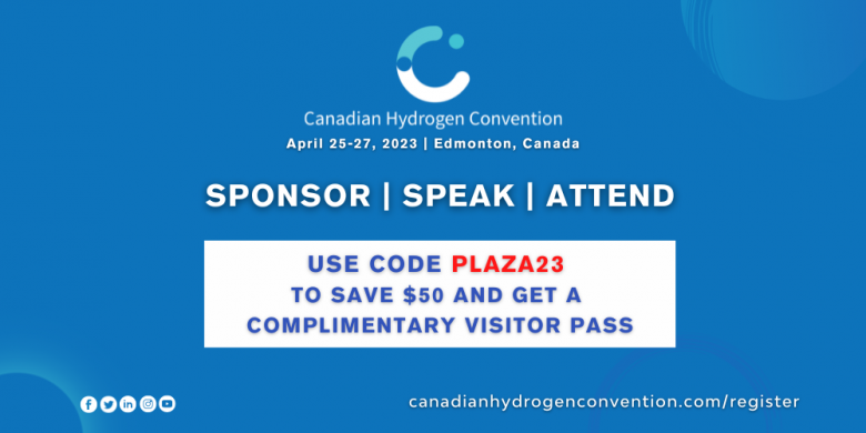 CANADIAN HYDROGEN CONVENTION, APRIL 25-27, 2023, EDMONTON, CANADA