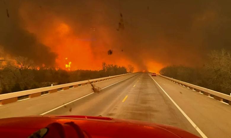 TEXAS ENERGY: THE LARGEST WILDFIRE