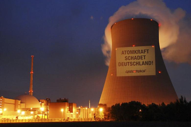 GERMANY AGAINST NUCLEAR POWER