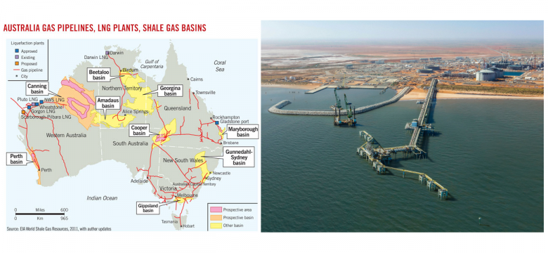 AUSTRALIA'S LNG INFRASTRUCTURE