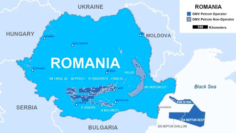 ROMANIA'S GAS INVESTMENT $4.4 BLN
