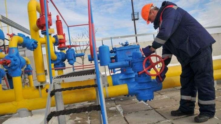 UKRAINE'S GAS TRANSIT UP