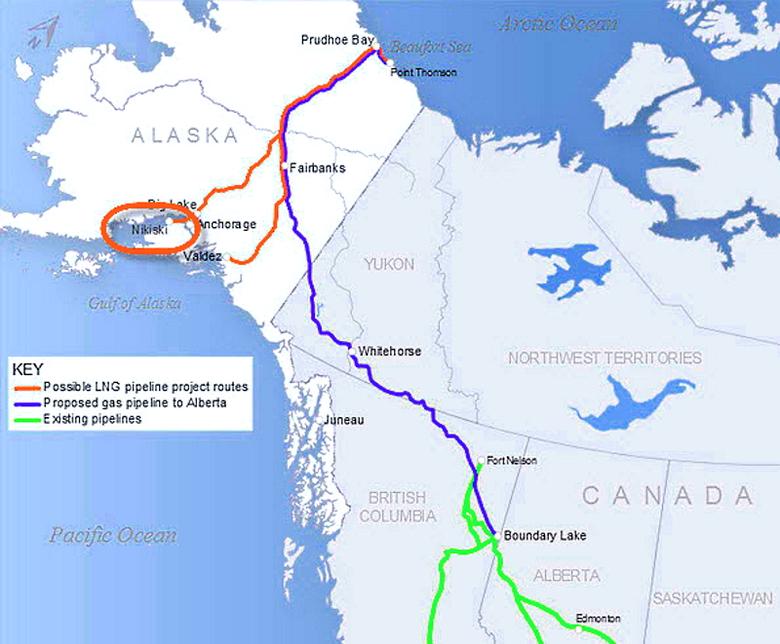 ALASKA LNG CHALLENGE $43 BLN