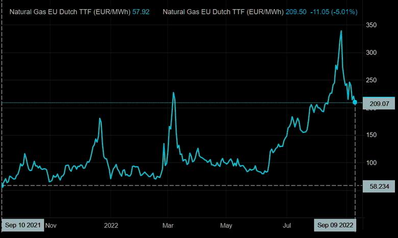 RUSSIAN GAS PRICES: NO LIMITS