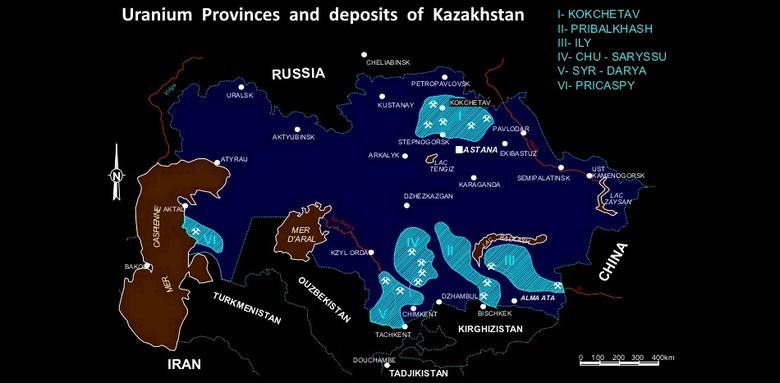 KAZAKHSTAN'S URANIUM PRODUCTION : 21,600 MT