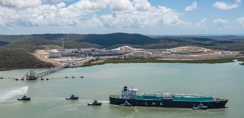 SANTOS LNG UP BY 10%