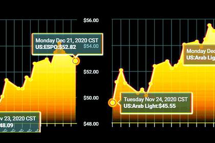 OPEC+ RISSIA OIL PRICE: $45 - $55