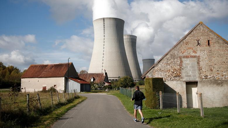 FRANCE'S NUCLEAR  POWER +10%