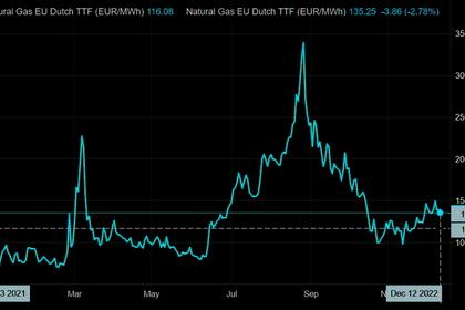 EUROPEAN GAS PRICE CAP