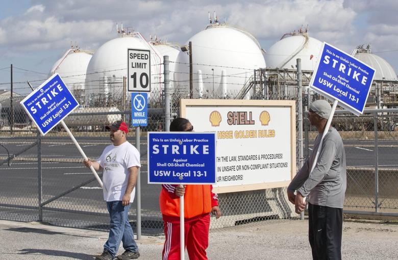 U.S. OIL WORKERS STRIKE