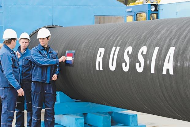RUSSIAN GAS UP 50%