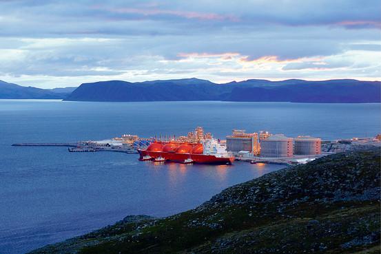 NORWAY'S GAS UP