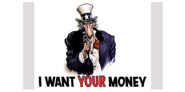 U.S. WANT YOUR MONEY AGAIN - 2