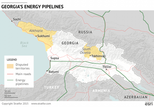 GEORGIA'S OIL GAS PIPELINES
