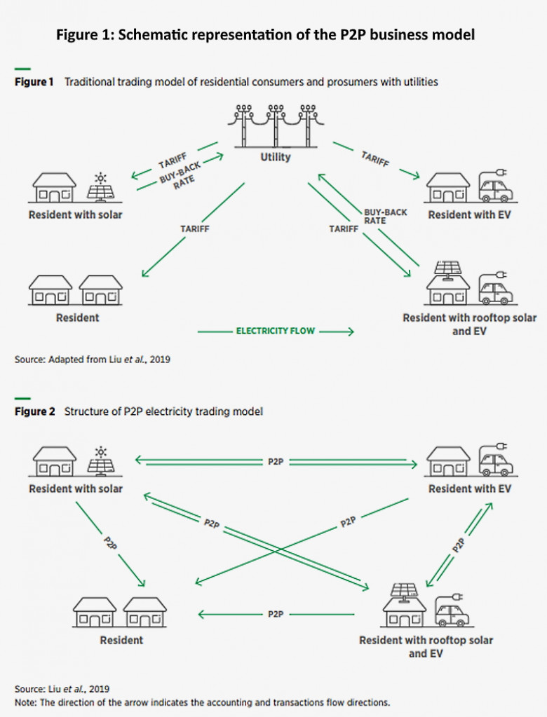 Figure 1: Schematic representation of the P2P business model
